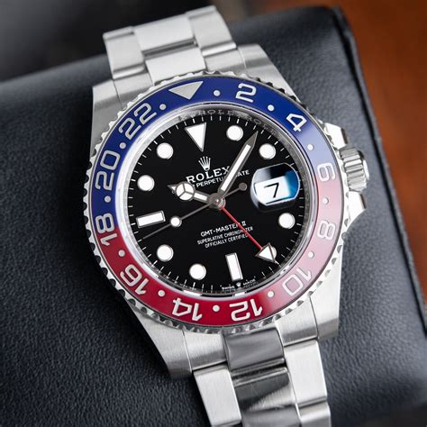 rolex gmt master ii pepsi 2023|Rolex gmt Pepsi holes.